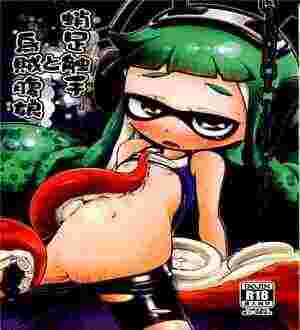 邪的恶了小女孩漫画漫画-Takoashi触角和鱿鱼肚子里的女儿